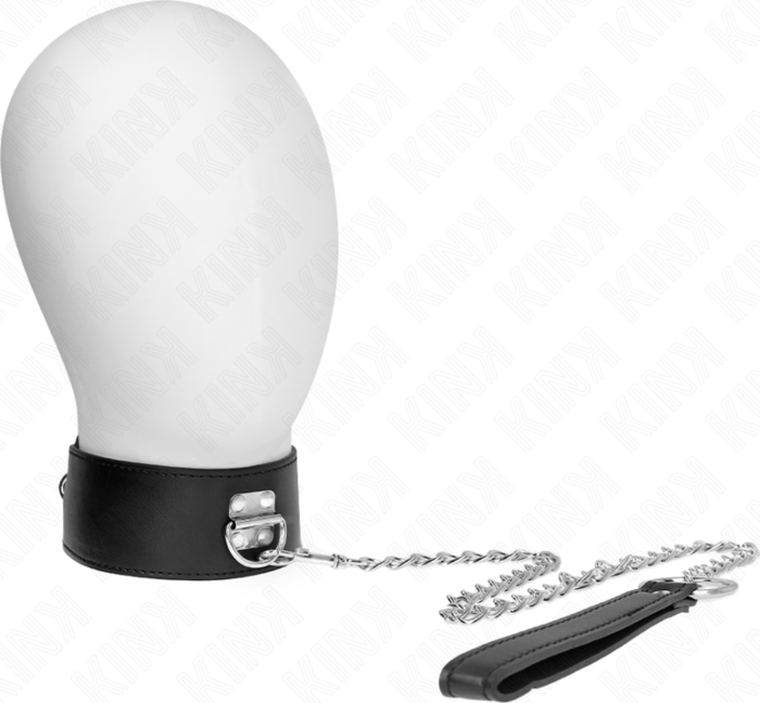 Collar z linką KINK 65 cm - elegancja i kontrola