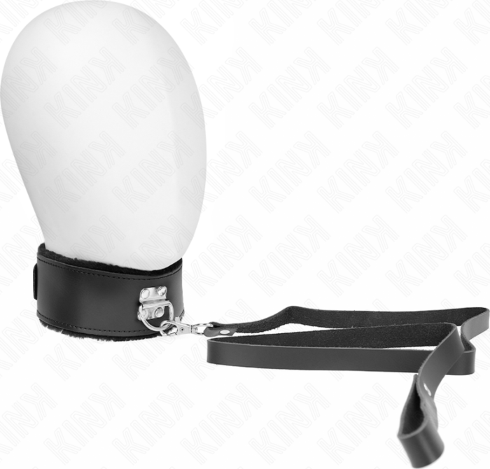 Collar KINK z koralikami skórzany 116 cm Collar KINK z koralikami skórzany 116 cm