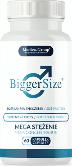 BiggerSize MEDICA GROUP Witalność Mężczyzn BiggerSize MEDICA GROUP Witalność Mężczyzn