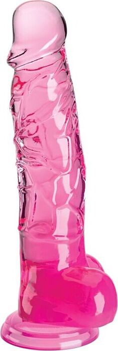 Wibrator King Cock 16.5 cm Różowy Realistyczny