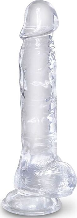 Dildo realistyczne King Cock Clear 16,5 cm