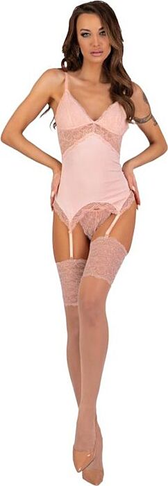 Zestaw bielizny LIVCO CORSETTI Persinne Peach L/XL