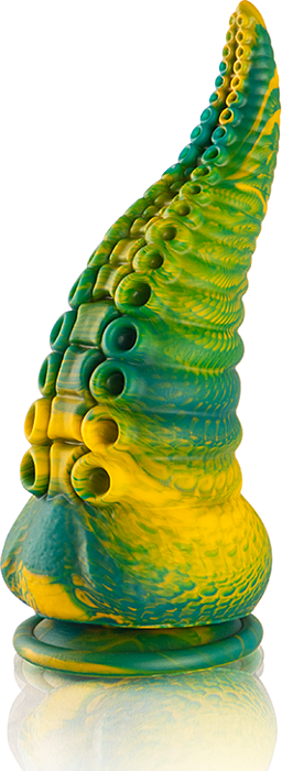 Dildo EPIC Cetus Zielony Mały - Zmysłowa Pełnia