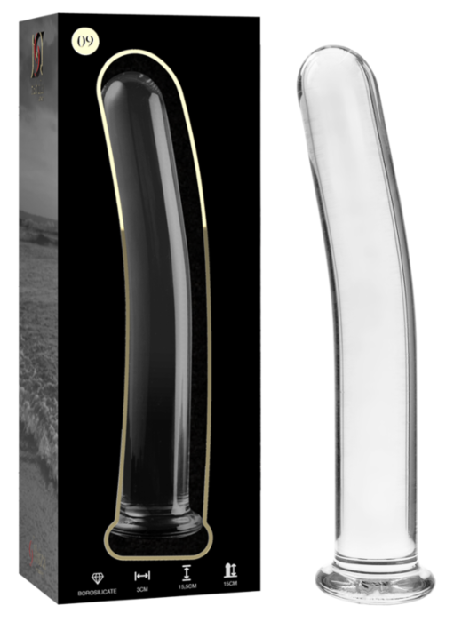 Dildo NEBULA SERIES BY IBIZA Model 9 z borokrzemowego szkła