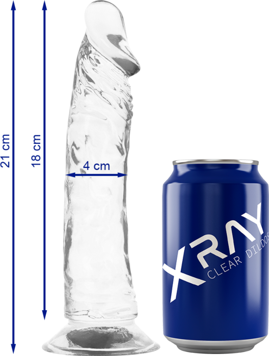 Dildo Promienisty 21cm