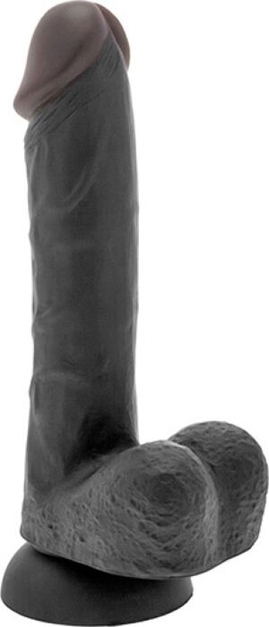 Dildo realistyczne S Pleasures Don Jon Black 16.5 cm