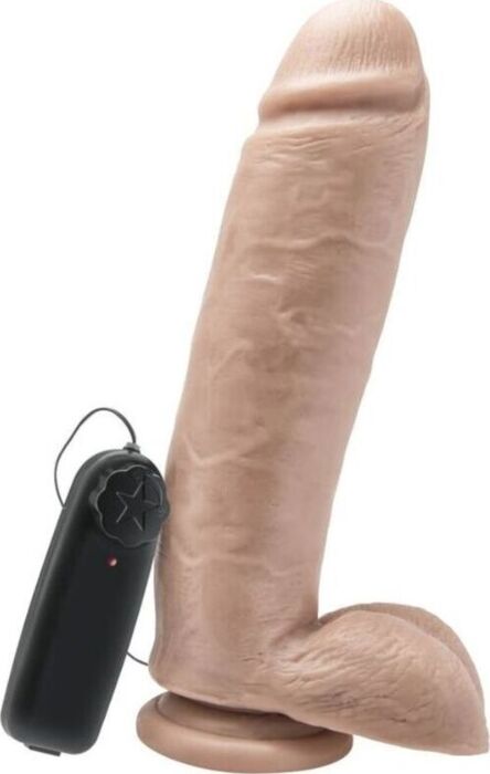 Dildo GET REAL 25,5 cm z wibracją Dildo GET REAL 25,5 cm z wibracją
