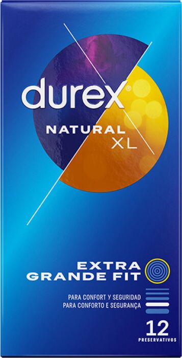Prezerwatywy Naturalne XL Durex 12 szt.