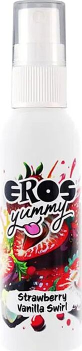 Spray smakowy EROS Yummy 50ml - truskawka i wanilia