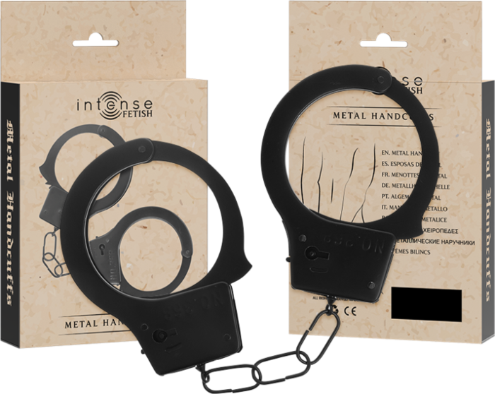 Esposy Metalowe INTENSE FETISH - Pasja i Bezpieczeństwo