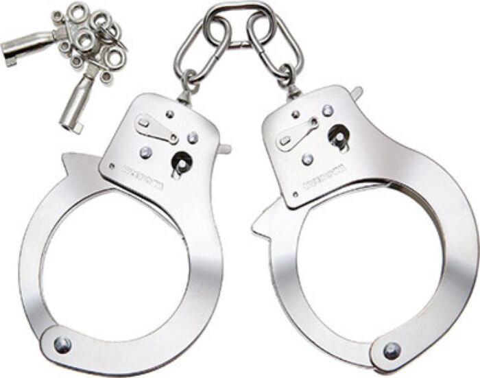 Kajdanki metalowe S Pleasures Metallic Cuffs Kajdanki metalowe S Pleasures Metallic Cuffs