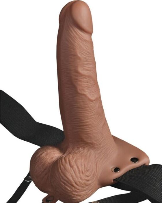 Przedłużacz penisa z uprzężą FETISH FANTASY 15 cm Przedłużacz penisa z uprzężą FETISH FANTASY 15 cm