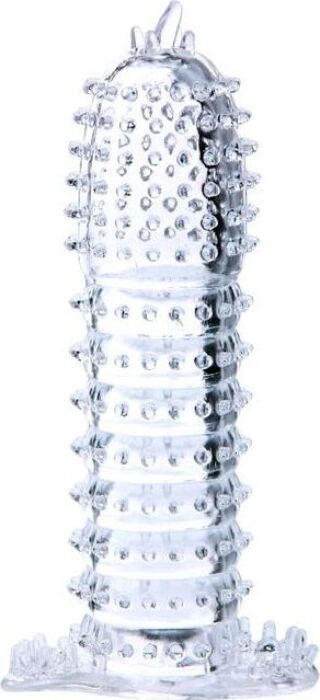 Funda dla penisa BAILE 14 cm z punktami stymulującymi