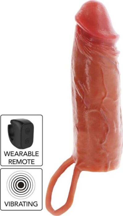 Funda silikonowa GET REAL 16 cm z wibracją