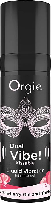 Żel stymulujący Orgie Dual Vibe Strawberry Gin & Tonic Żel stymulujący Orgie Dual Vibe Strawberry Gin & Tonic