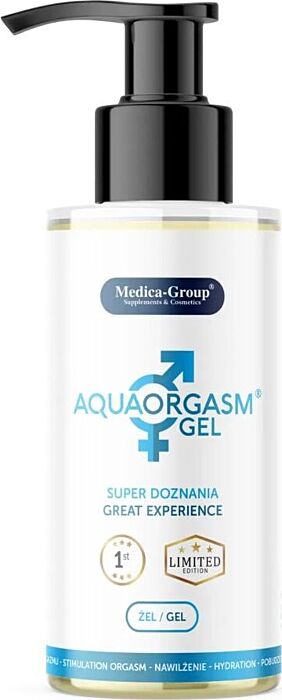 Żel intymny MEDICA GROUP Aqua Orgasm 150 ml Żel intymny MEDICA GROUP Aqua Orgasm 150 ml