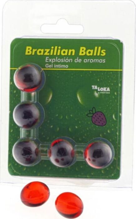 Żel Intymny Truskawkowy - Brazylijska Rozkosz