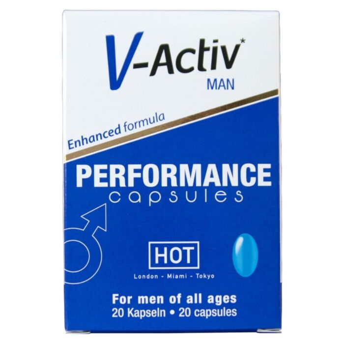 Kapsułki dla mężczyzn HOT V-ACTIV 20 sztuk Kapsułki dla mężczyzn HOT V-ACTIV 20 sztuk