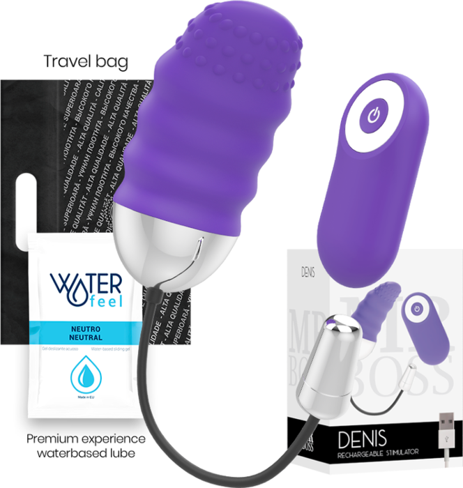 Huevo Control Remoto MR. BOSS DENIS z 10 trybami wibracji