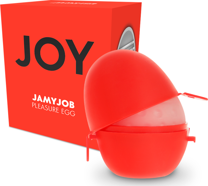 Masturbator jajko JAMYJOB z teksturowanym wnętrzem