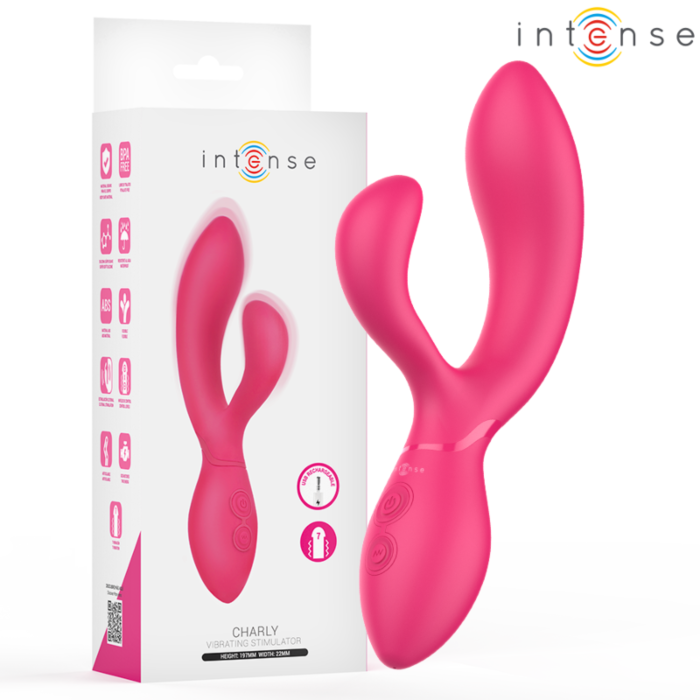 Wibrator INTENSE HIGH TECH Charly z regulowanym designem Wibrator INTENSE HIGH TECH Charly z regulowanym designem