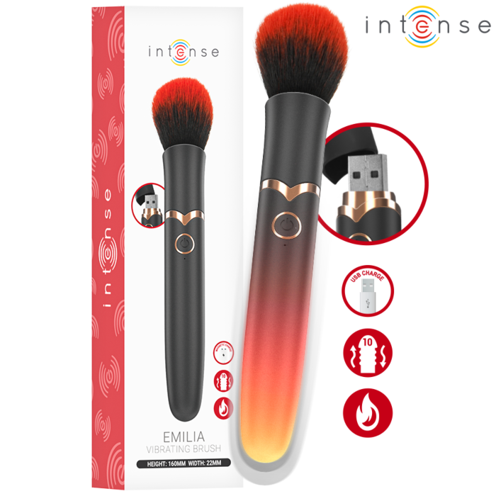 Wibrator INTENSE HIGH TECH EMILIA z funkcją podgrzewania Wibrator INTENSE HIGH TECH EMILIA z funkcją podgrzewania