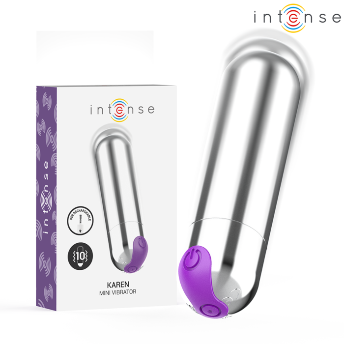 Mini Wibrator INTENSE KAREN z 10 trybami Mini Wibrator INTENSE KAREN z 10 trybami