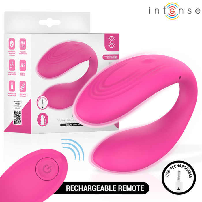 Wibrator INTENSE REMOTE CONTROL NORA - Ergonomiczny stymulator Wibrator INTENSE REMOTE CONTROL NORA - Ergonomiczny stymulator