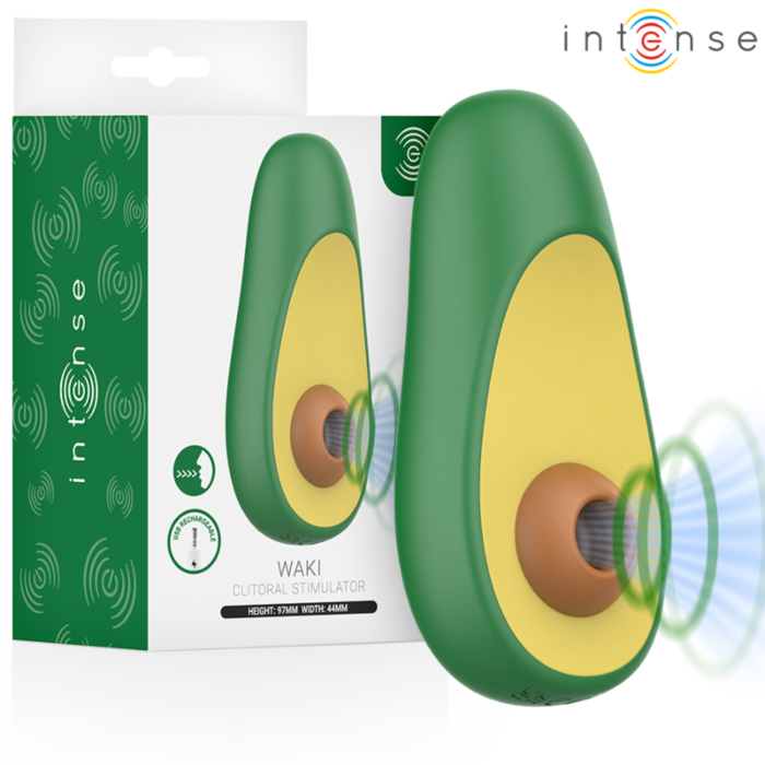 Ssak Clitoralny INTENSE FUN TOYS Waki Avocado Ssak Clitoralny INTENSE FUN TOYS Waki Avocado