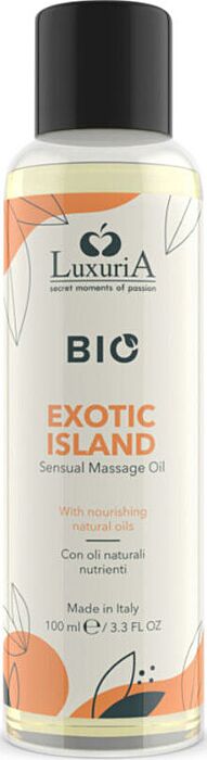 Luksusowy olejek do masażu Intimateline Luxuria Bio Exotic Island 100ml