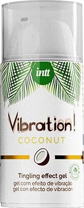 Żel stymulujący do wibratora Intt Vegan Vibration Coconut 15ml