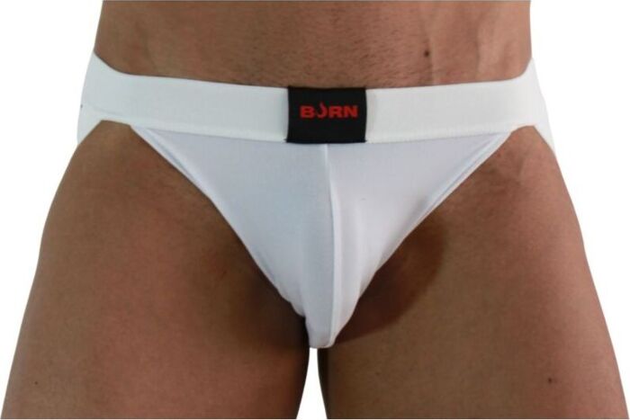 Jockstrap BURN 007 XL Biały - Komfort i Styl