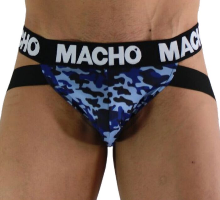 Jockstrap MACHO MX28MA Niebieski | Komfort i Styl