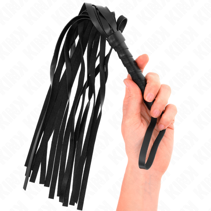 Látig KINK SIMPLE BLACK WHIP 45 CM - intensywność i pasja Látig KINK SIMPLE BLACK WHIP 45 CM - intensywność i pasja