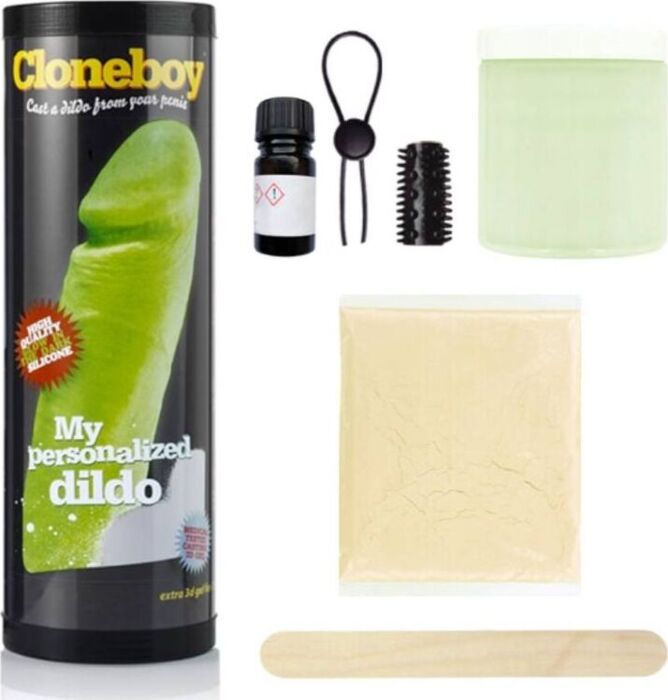 Kit clonador de pene brillante en la oscuridad Cloneboy