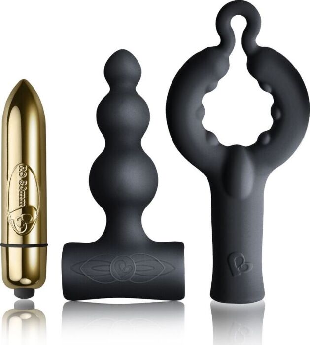 Zestaw dla par ROCKS-OFF Be Mine — silikonowy komplet