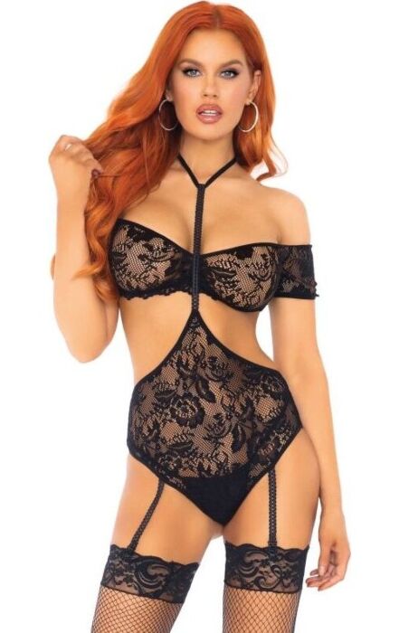 Zestaw bielizny Leg Avenue top i teddy