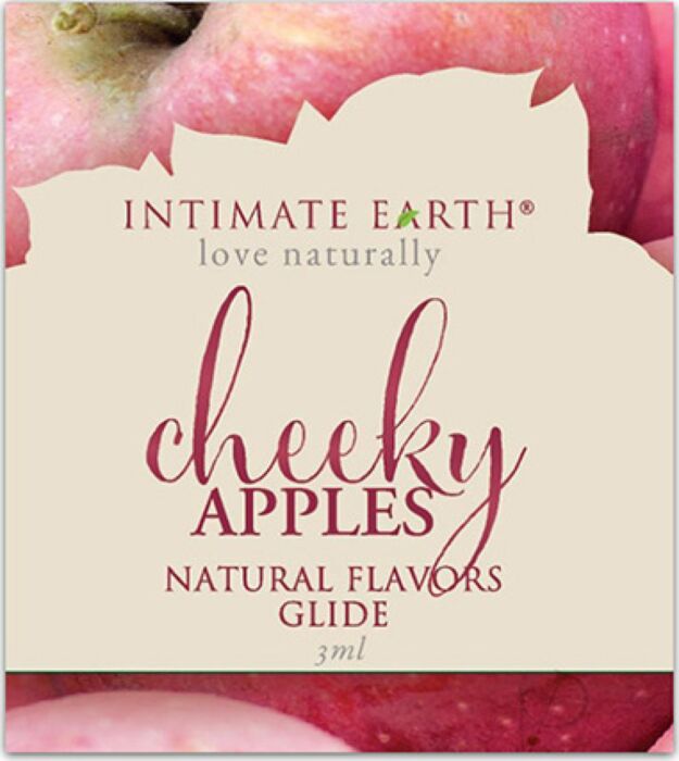 Lubrykant smakowy Intimate Earth Cheeky Apples 3 ml Lubrykant smakowy Intimate Earth Cheeky Apples 3 ml