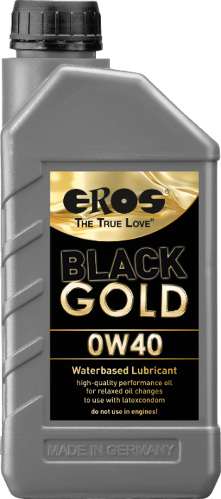 Lubrykant EROS CLASSIC LINE BLACK GOLD 1000 ml z ekstremalną trwałością