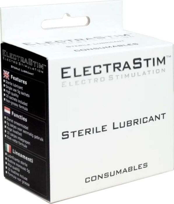 Lubrykant ELECTRASTIM 10 jednostek | Sterylna formuła Lubrykant ELECTRASTIM 10 jednostek | Sterylna formuła