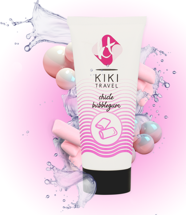 Lubrykant KIKÍ TRAVEL 50 ml o smaku gumy balonowej