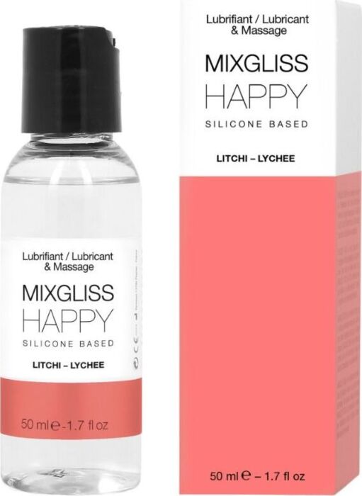 Lubrykant silikonowy Mixgliss Happy Litchi 50 ml