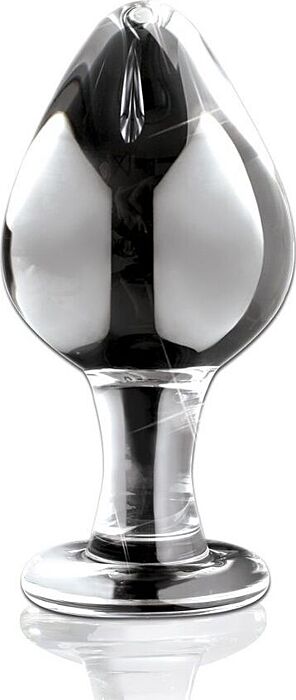 Plug analny ICICLES N.25 ze szkła dmuchanego