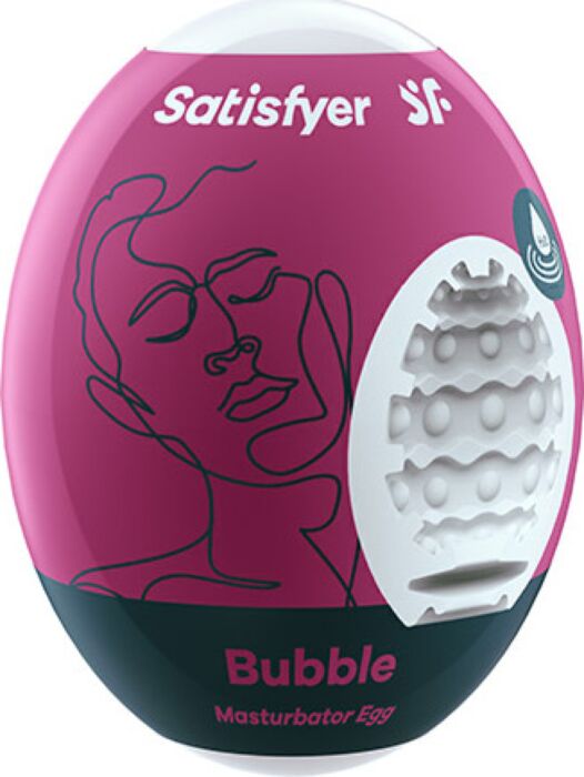 Masturbator Satisfyer Egg Bubble — jednorazowe jajeczko