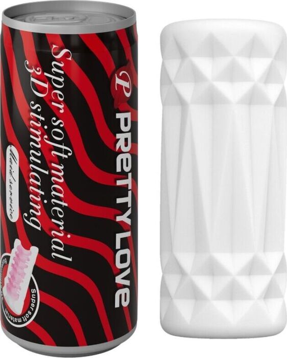 Masturbator PRETTY LOVE w kształcie puszki