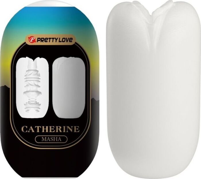 Masturbator Pretty Love Masha Biały - Dyskretna przyjemność Masturbator Pretty Love Masha Biały - Dyskretna przyjemność