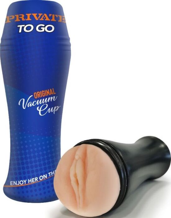 Masturbator PRIVATE Original Vacuum Cup To Go - kompaktowy i dyskretny