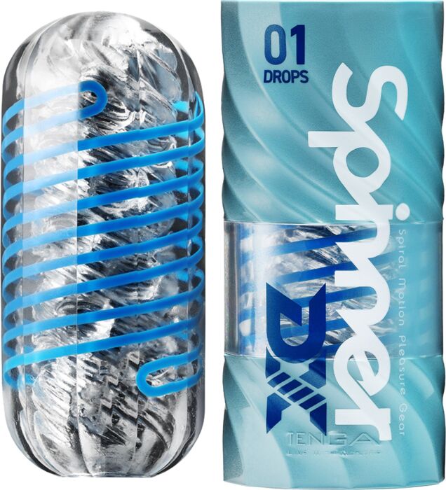 Masturbator Tenga SPINNER DX 01 Drops – obrotowy mankiet