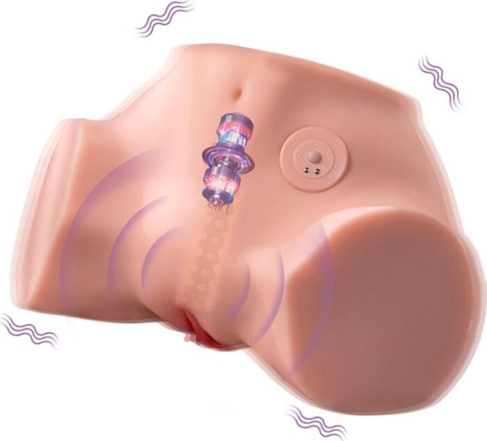 Masturbator XISE Fennie z wibracjami | Realistyczny