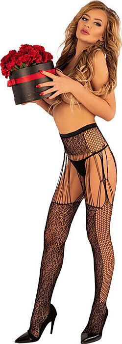 Medias Livco Corsetti LC XG044 Czarne Eleganckie